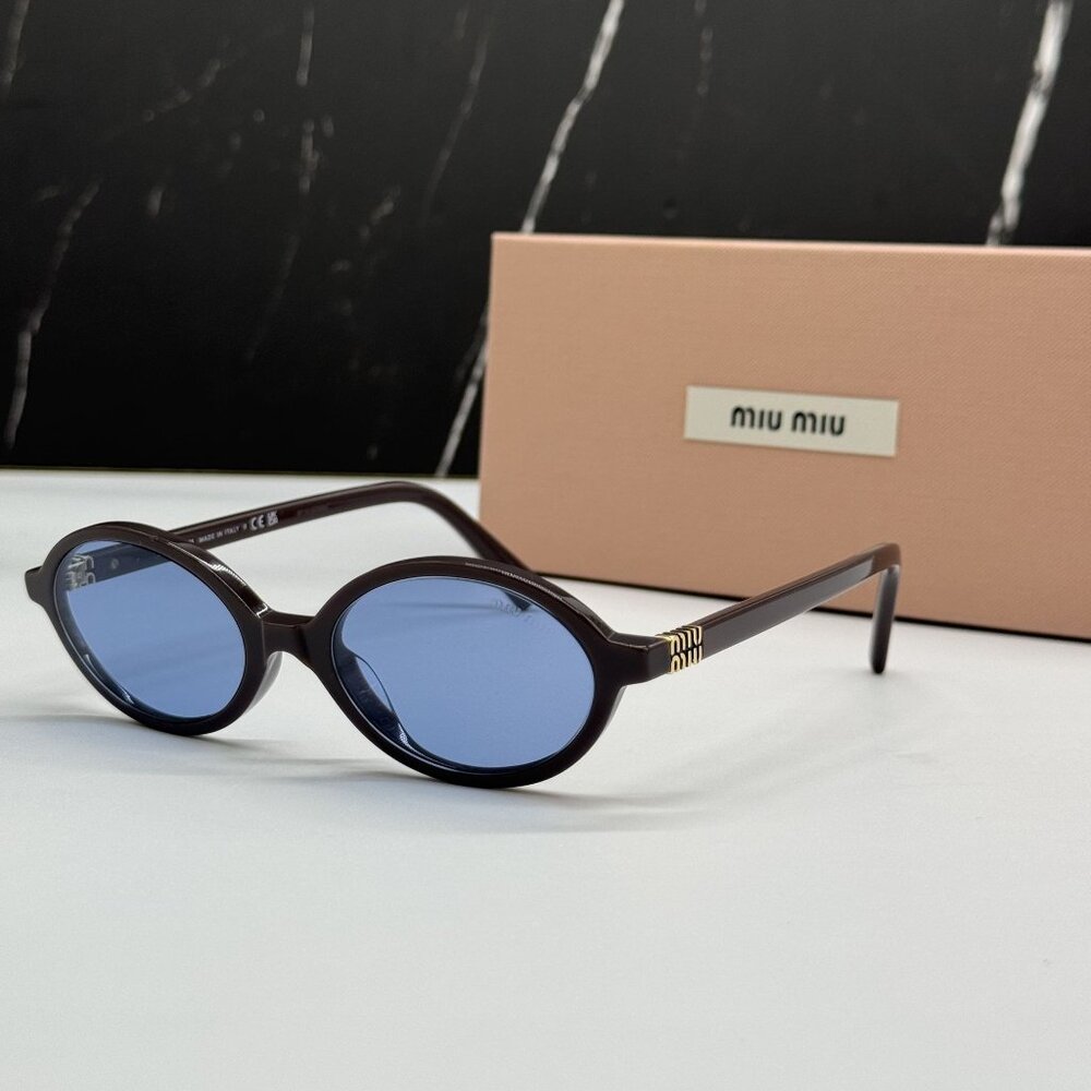 NEW MIU MIU MU04ZS 22C60O SUNGLASSES BROWN WOMEN MU 04ZS, SMU 04Z